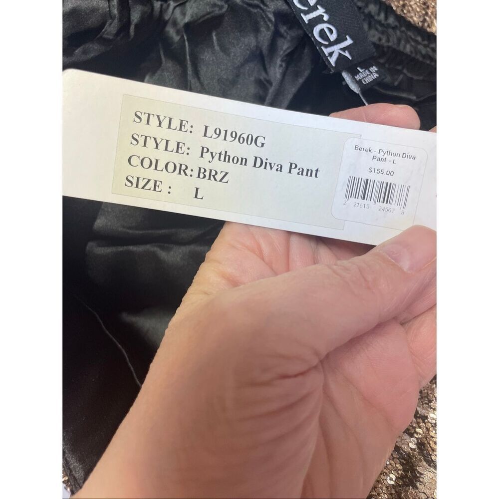 Berek NWT Python Diva Pants Size L NWT - image 8